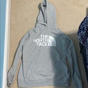 Gray Northface Hoodie